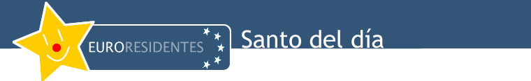 Santo del d&iacute;a